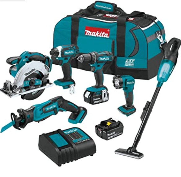 🔥Makita XT1501 18V LXT® Li-Ion Cordless 15-Pack. Combo Kit (3.0Ah)