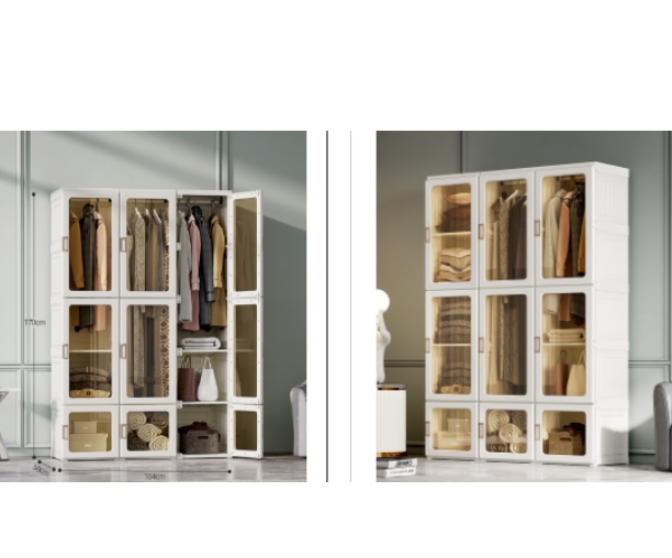 🔥【Buy 1 Get 1 Free】Modern Multifunctional Folding Wardrobe