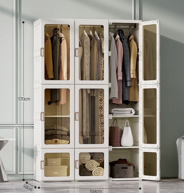 🔥【Buy 1 Get 1 Free】Modern Multifunctional Folding Wardrobe