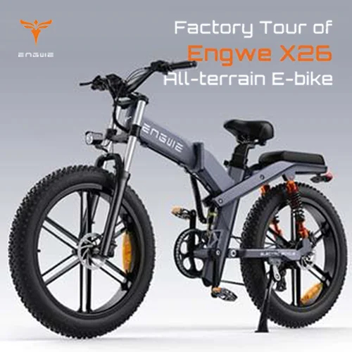 🎉( CLEARANCE SALE ) 🎉✨ENGWE X26 All-Terrain E-Bike: 62Mile Longest Range