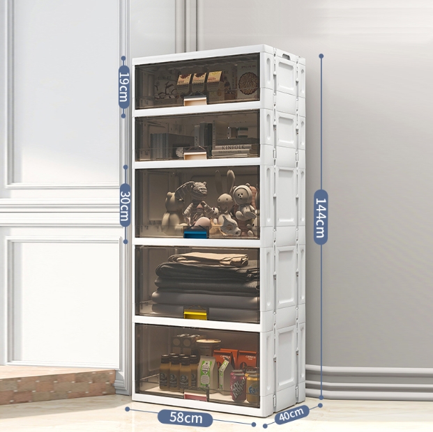 【Buy 1 Get 1 Free】Folding storage cabinet（8-10 layers）