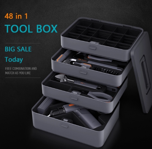 💥Clear Sale🔥 48 In 1 Toolbox - Free Shipping