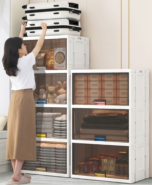 【Buy 1 Get 1 Free】Folding storage cabinet（8-10 layers）