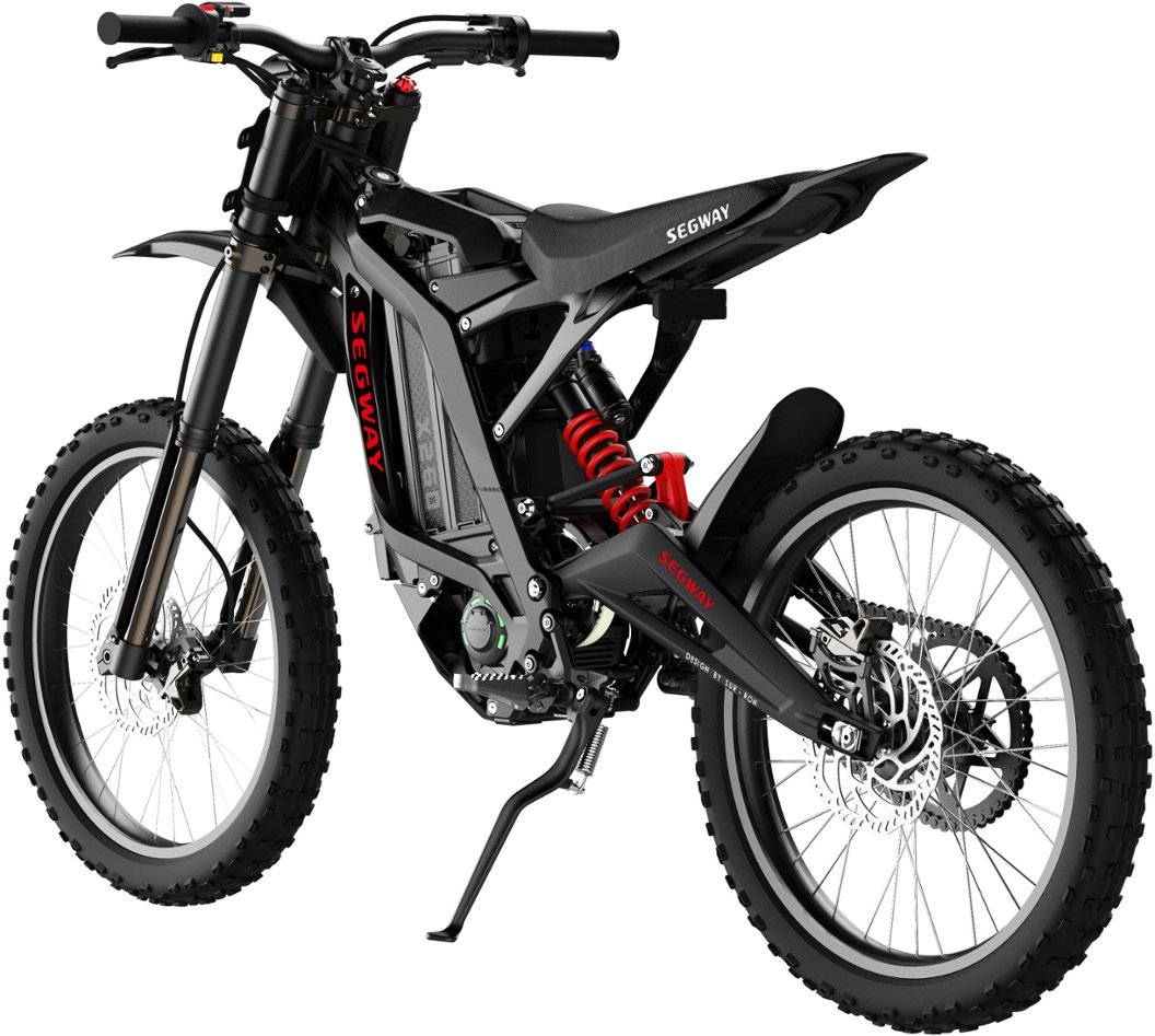 Segway - Dirt eBike x260 w/74.6 mi Max Operating Range & 46.6 mph Max Speed - Black