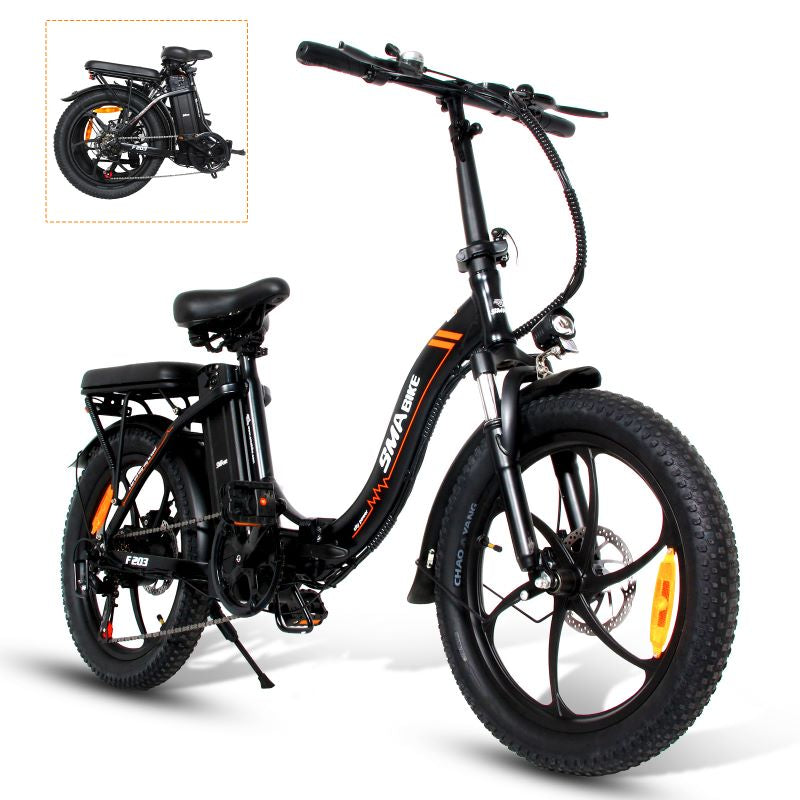 Smabike F203 Folding Step-through Electric Bike 20 inch 250W 36V 15AH 25km/h 120km city bike