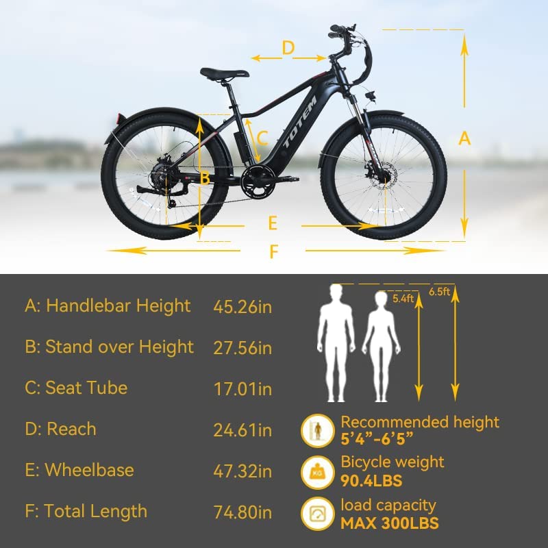 Adult Electric Bike 26 Inch, 750W Powerful Motor, Electric Bike 48V 15Ah Detachable Integrated Lithium Battery(buy 1 get 1 free)