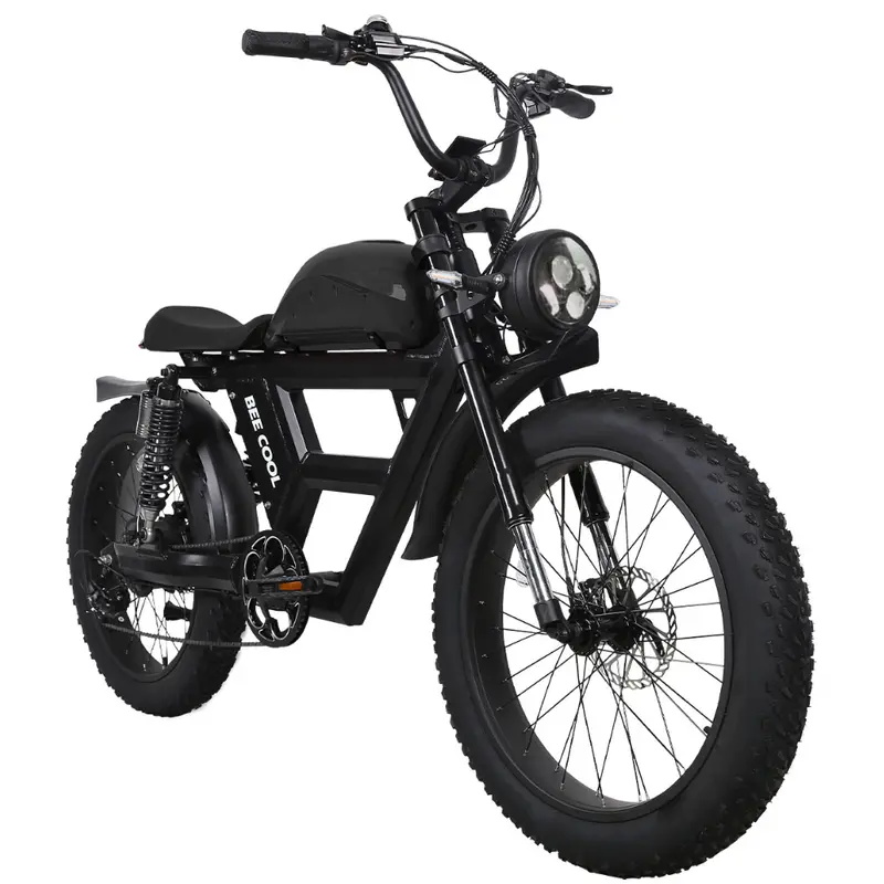 🎁LAST DAY FOR CLEARANCE Long Range Full Suspension Electric Bike, 750W Motorcycle eBike, 120MI Range