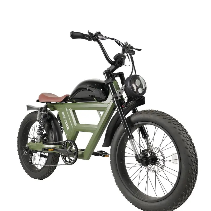 🎁LAST DAY FOR CLEARANCE Long Range Full Suspension Electric Bike, 750W Motorcycle eBike, 120MI Range