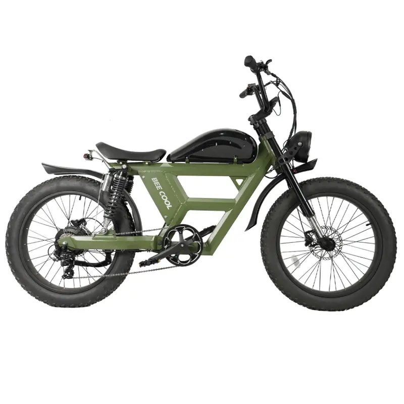 🎁LAST DAY FOR CLEARANCE Long Range Full Suspension Electric Bike, 750W Motorcycle eBike, 120MI Range