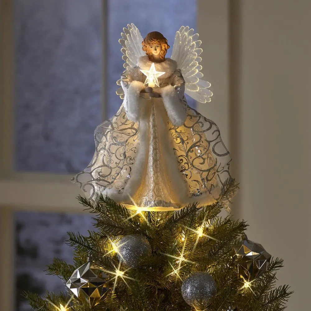 【Buy 1 Get 1 For Free】🌲CHRISTMAS SALE | Animated Tree Topper - Celestial Angel✨️