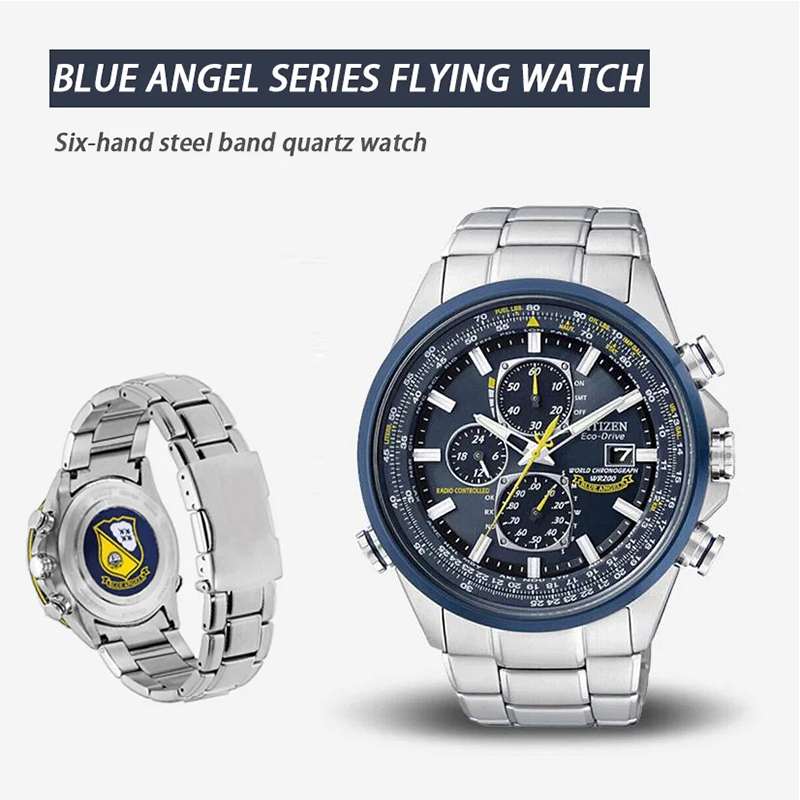 Last Day Promotion- SAVE 70%  Blue Angel Series Flying Watch