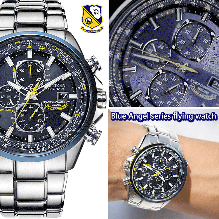 Last Day Promotion- SAVE 70%  Blue Angel Series Flying Watch