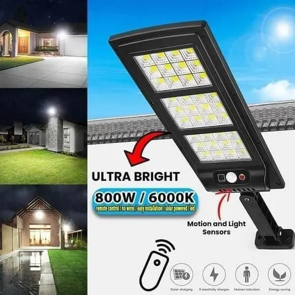 【Buy 1 Get 1 Free】(Promotion 50% OFF) SOLAR LED LAMP 6000K