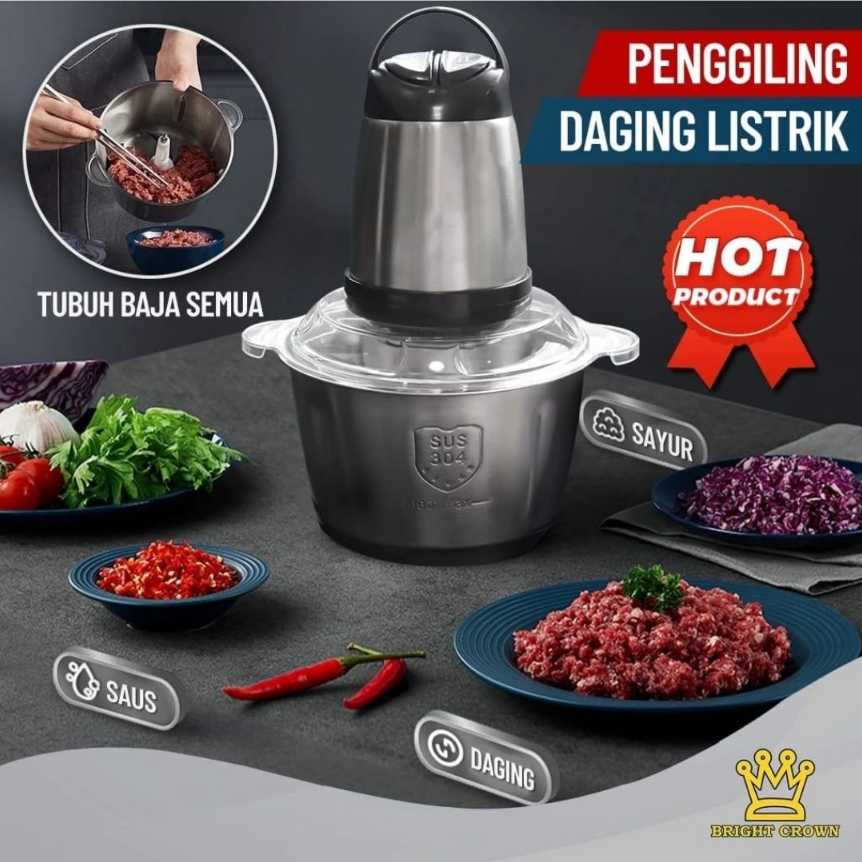 GRINDER PENGGILING DAGING SERBAGUNA TERBARU, HARGA SPESIAL KHUSUS PEMBELIAN HARI IN