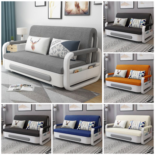 【Last Day!! Buy 1 Get 1 Free】2in1 Multifunctional Folding Sofa Bed