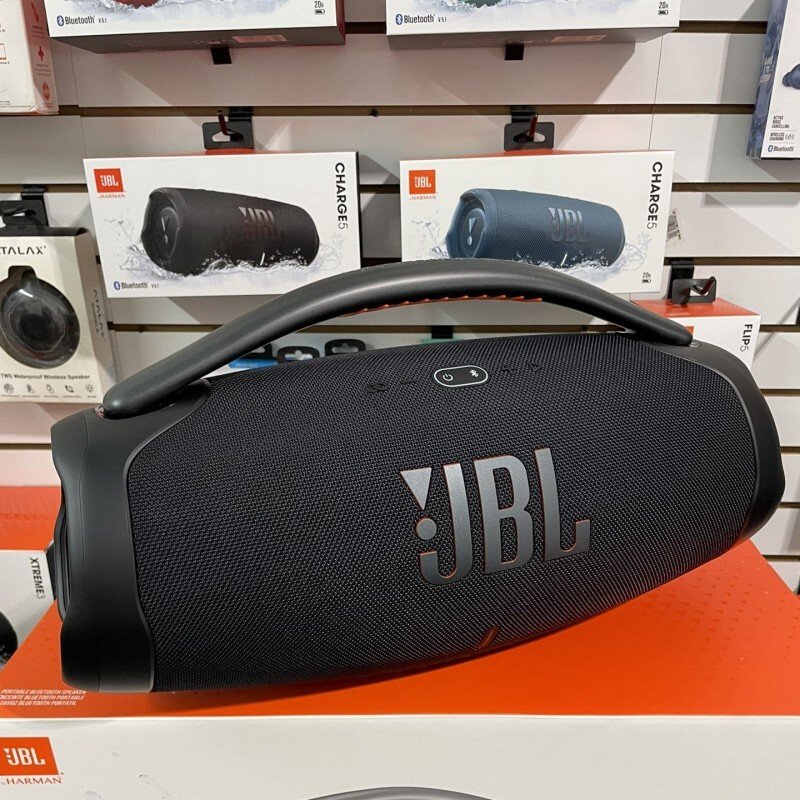 JBL Boombox 3 Wireless Bluetooth Streaming Portable Speaker Dustproof and Waterproof