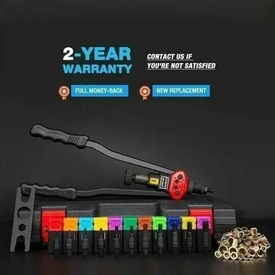 70% OFF✨ Upgrade Easy Automatic Rivet Tool Set