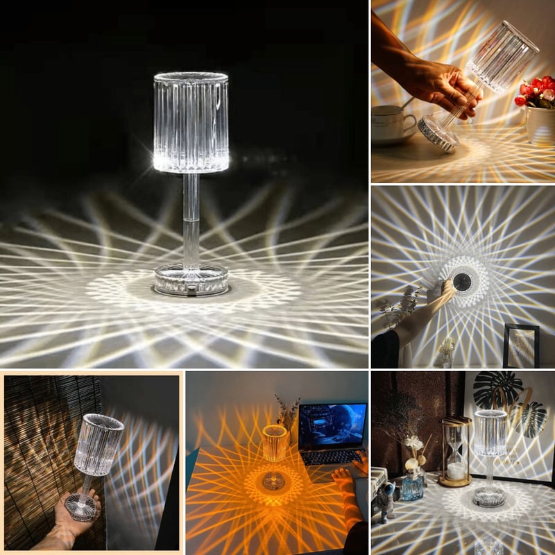 🔥Last Day 49% OFF - Touching Control Crystal Lamp 💎