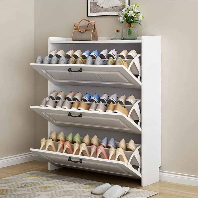 【Stock Sale】Hidden Wall Shoe Cabinet – Hide your shoes in style